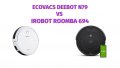 Deebot N79 vs iRobot Roomba 694 Robot Vacuum